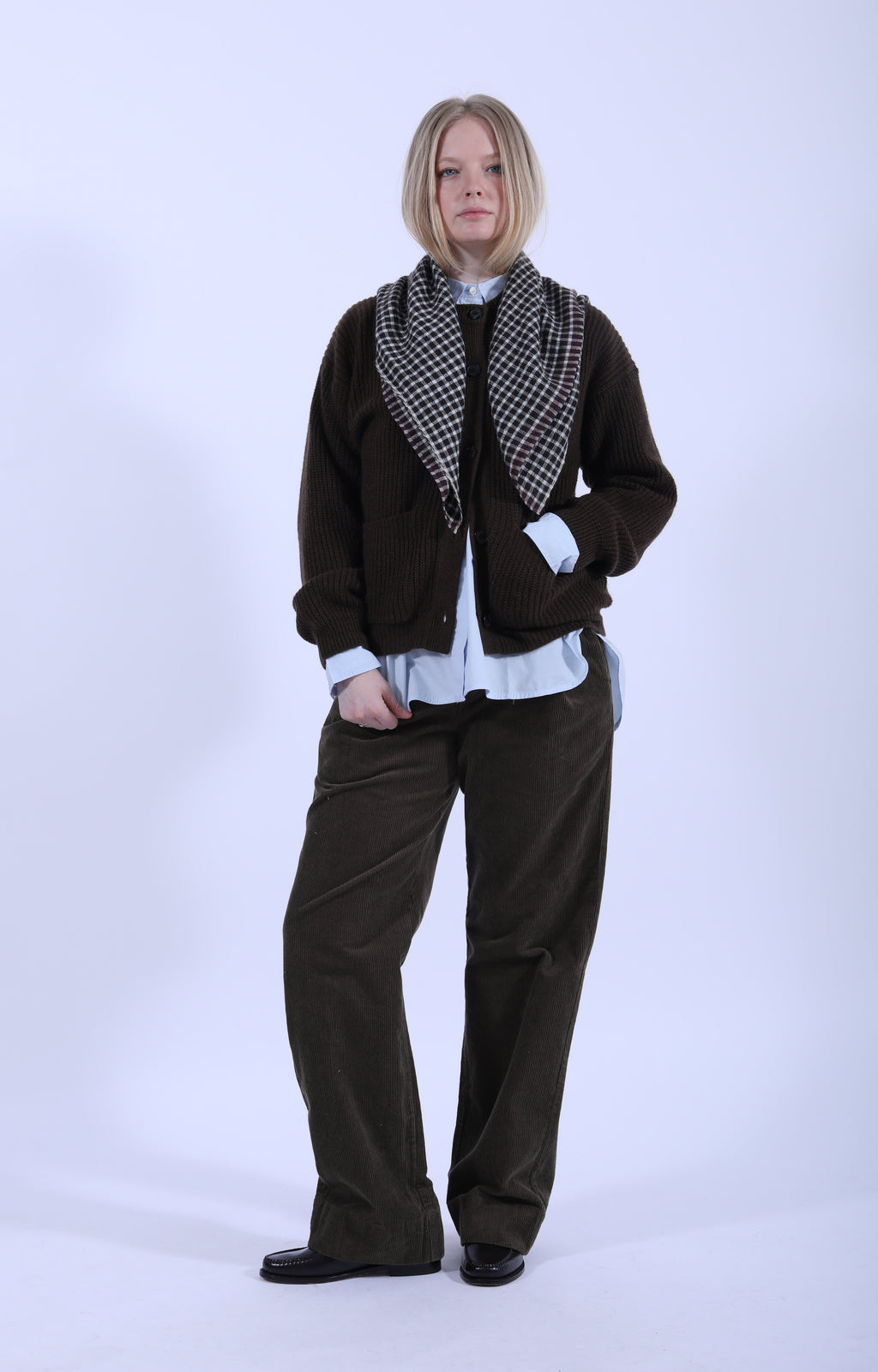 Billy Pant Cord Bark
