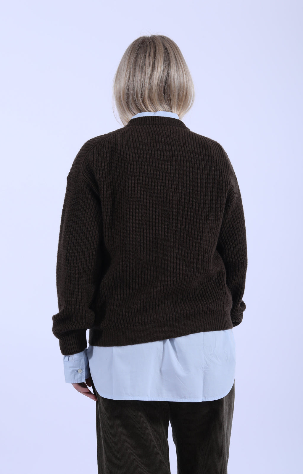 Bine Cardigan Dark Brown