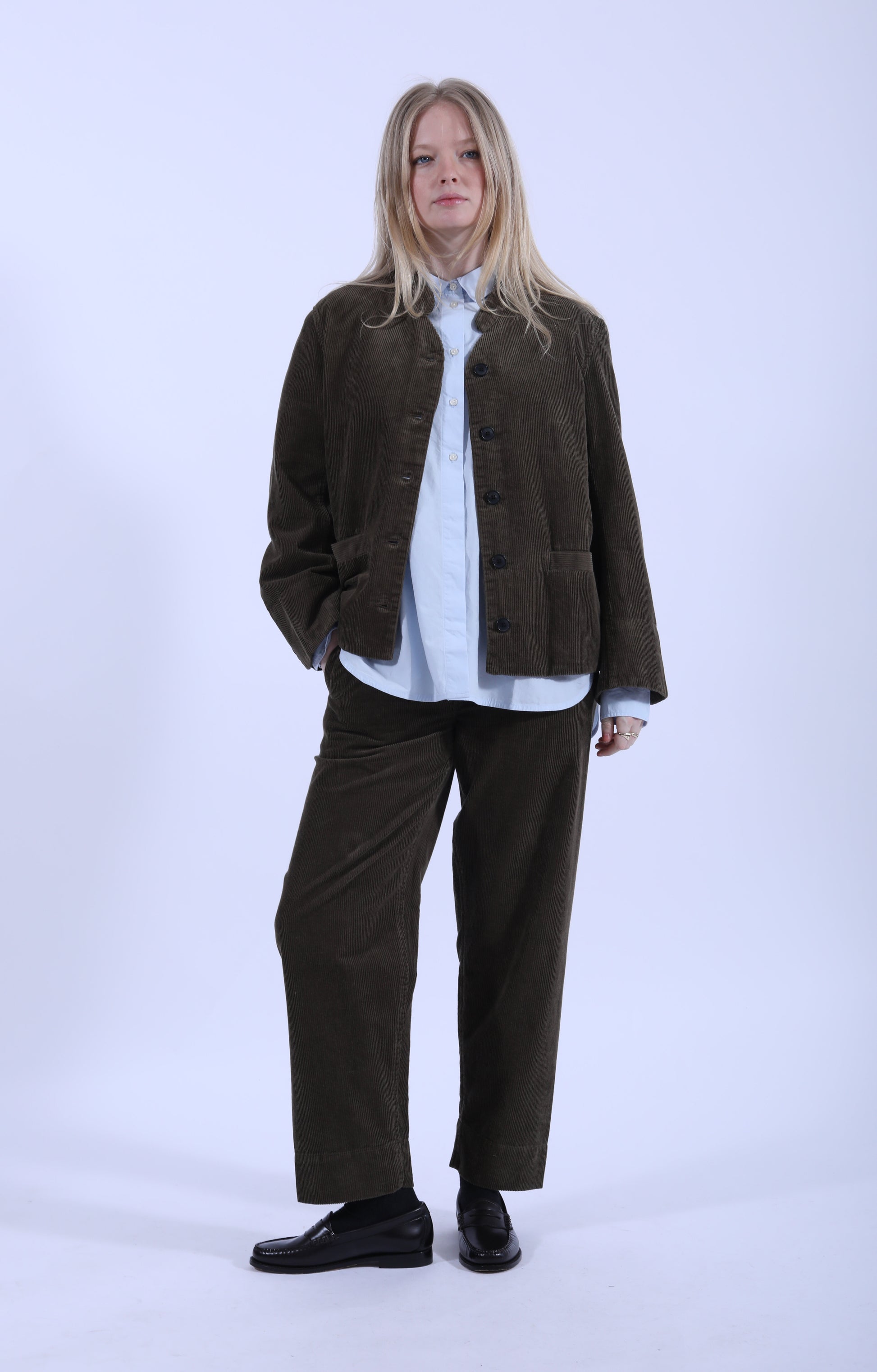 Coco Pant Cord Bark