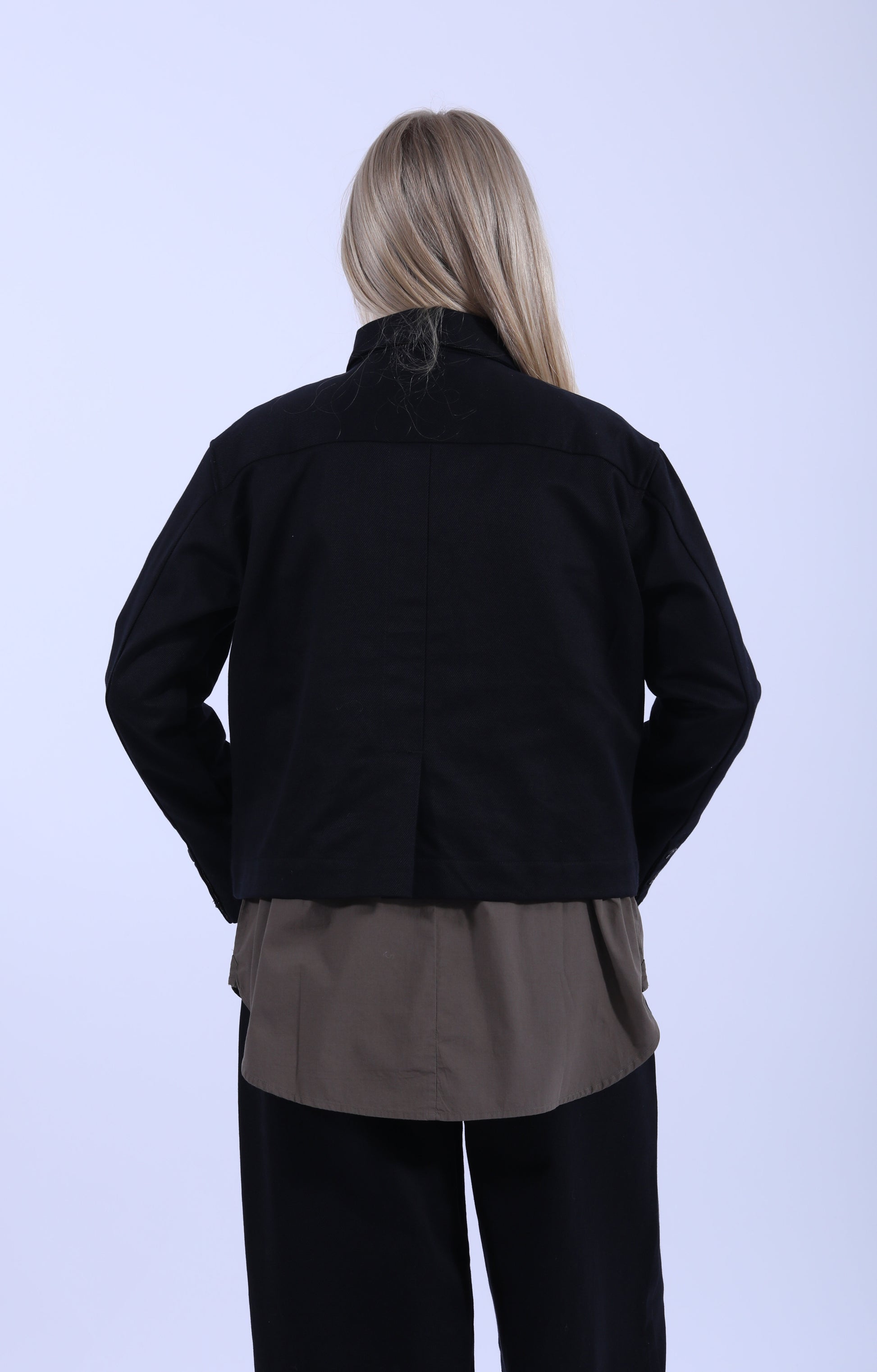 Lela Shirt Twill Black