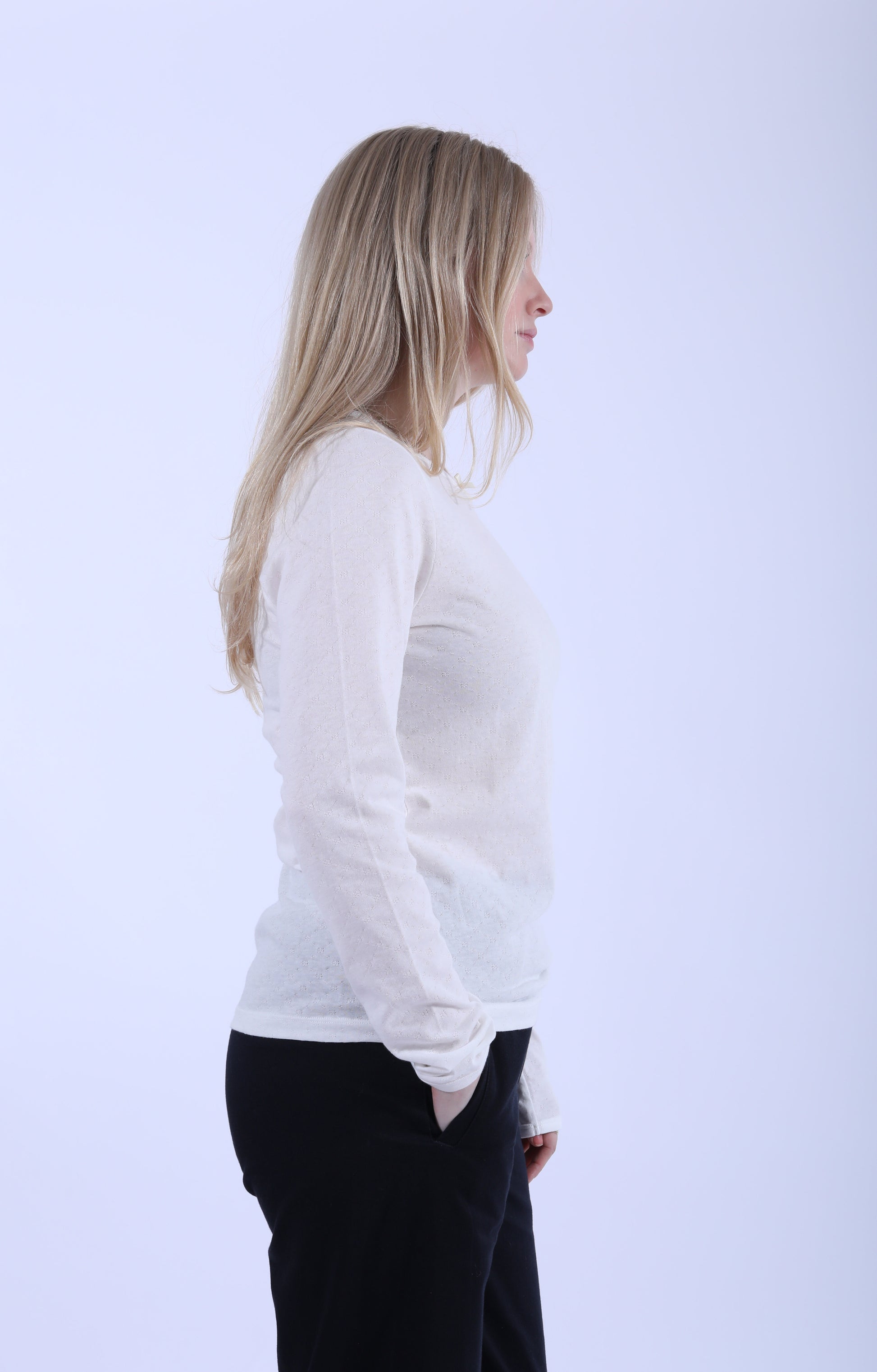 Messhu Long Sleeve Pure Ecru