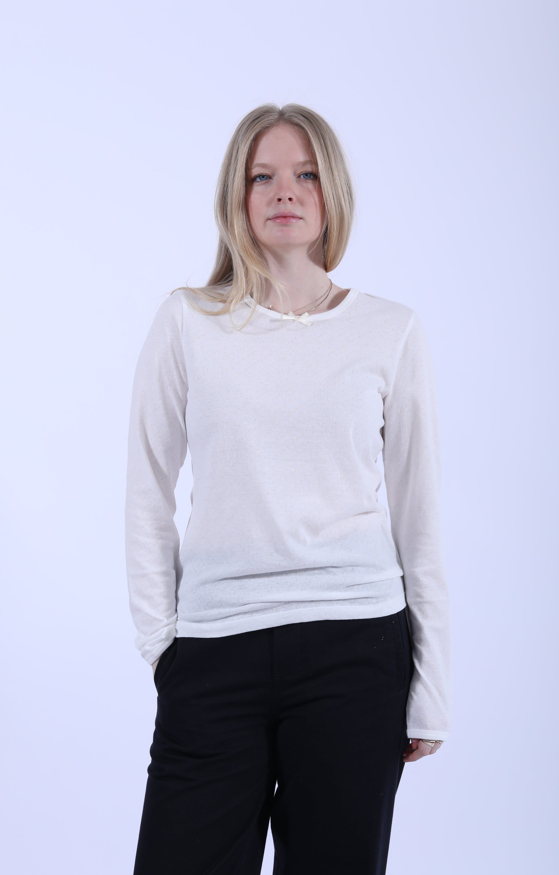Messhu Long Sleeve Pure Ecru