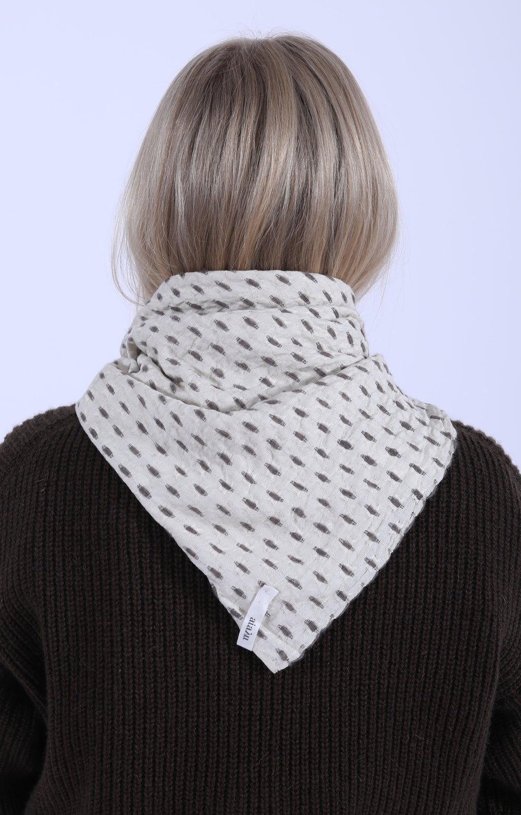 Sabir Silk Scarf Bark