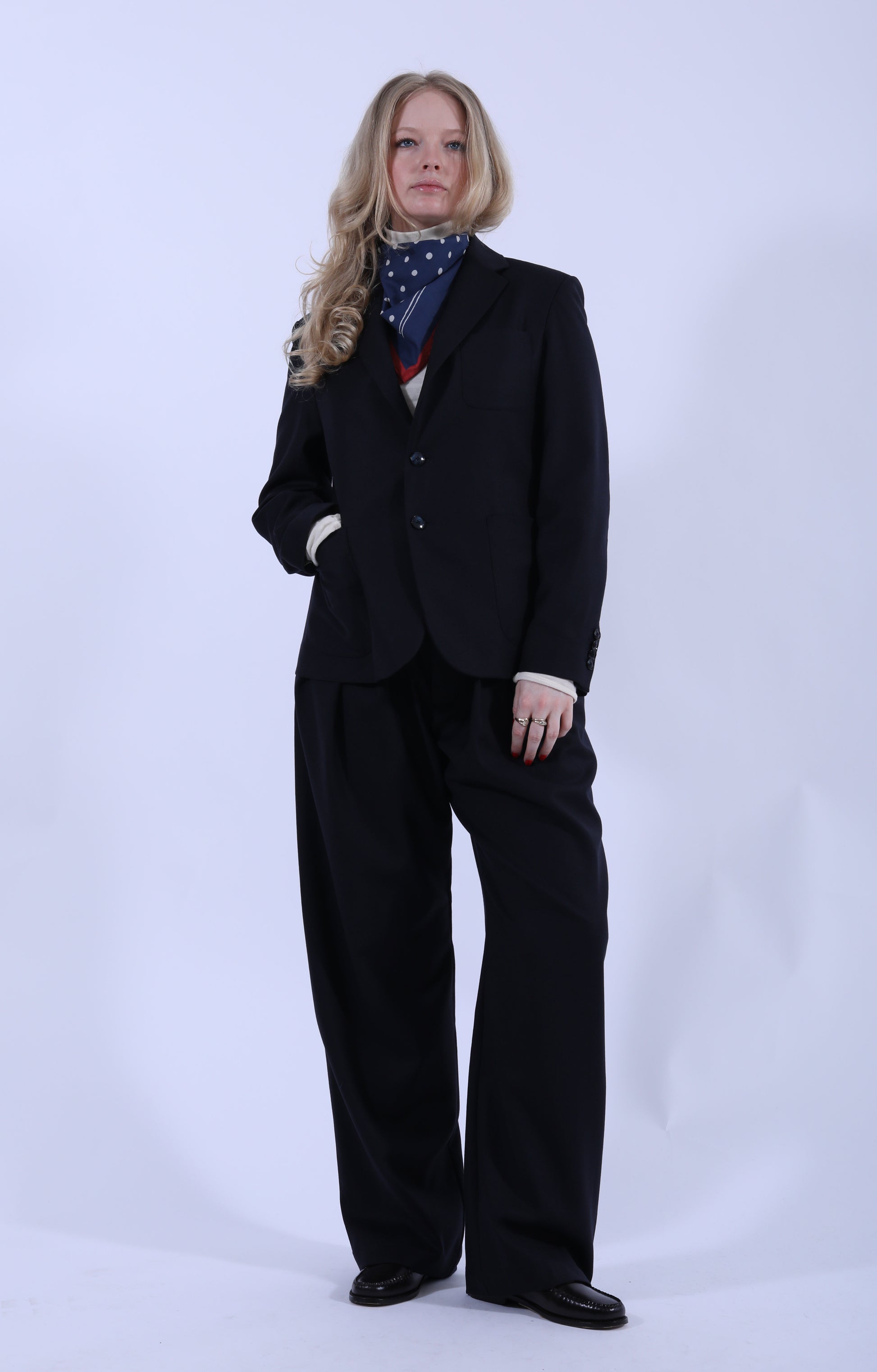 Trousers Pestrin Navy