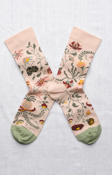 Chaussette Indienne Rose