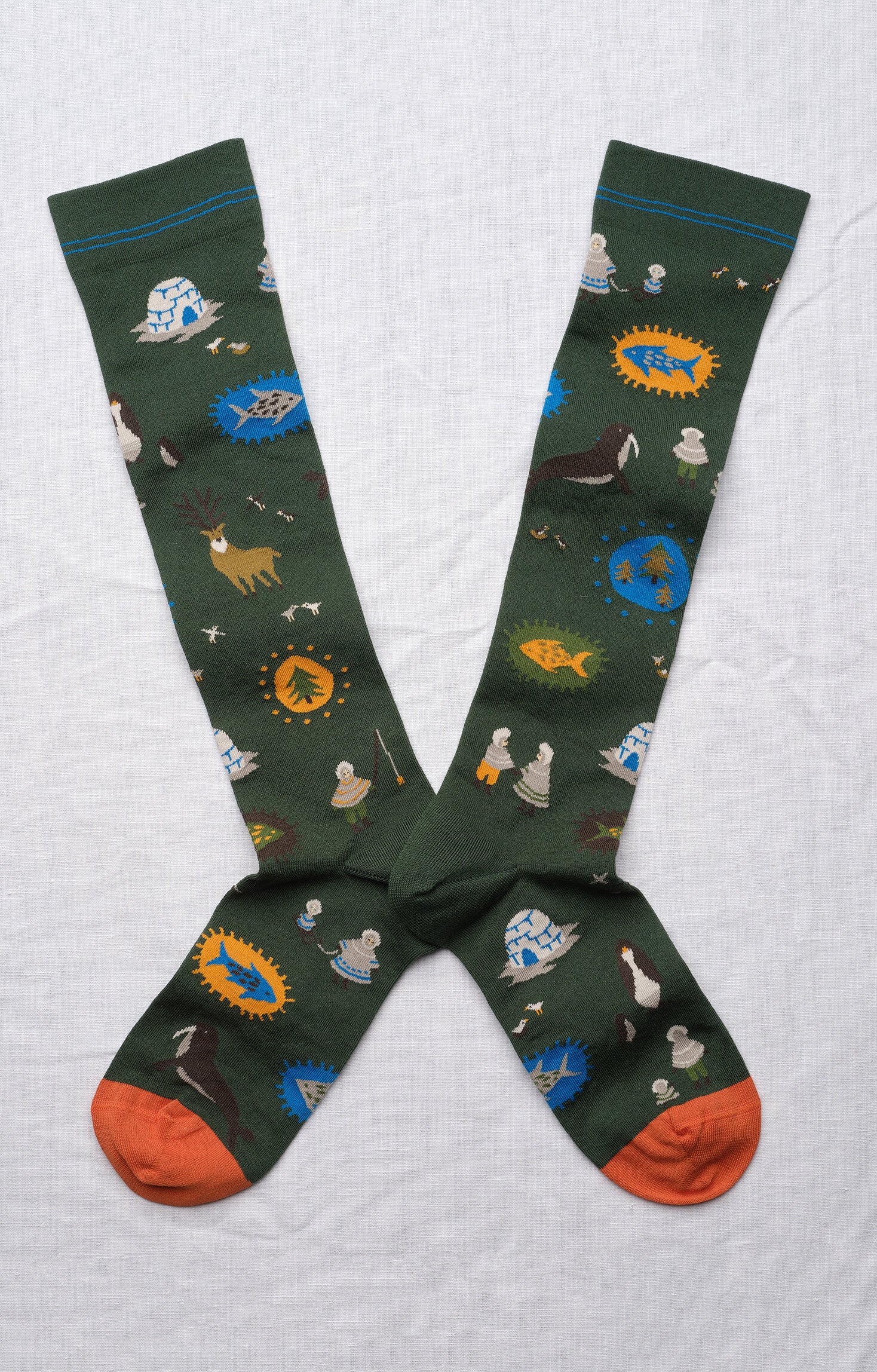 Chaussette Inuit Foret
