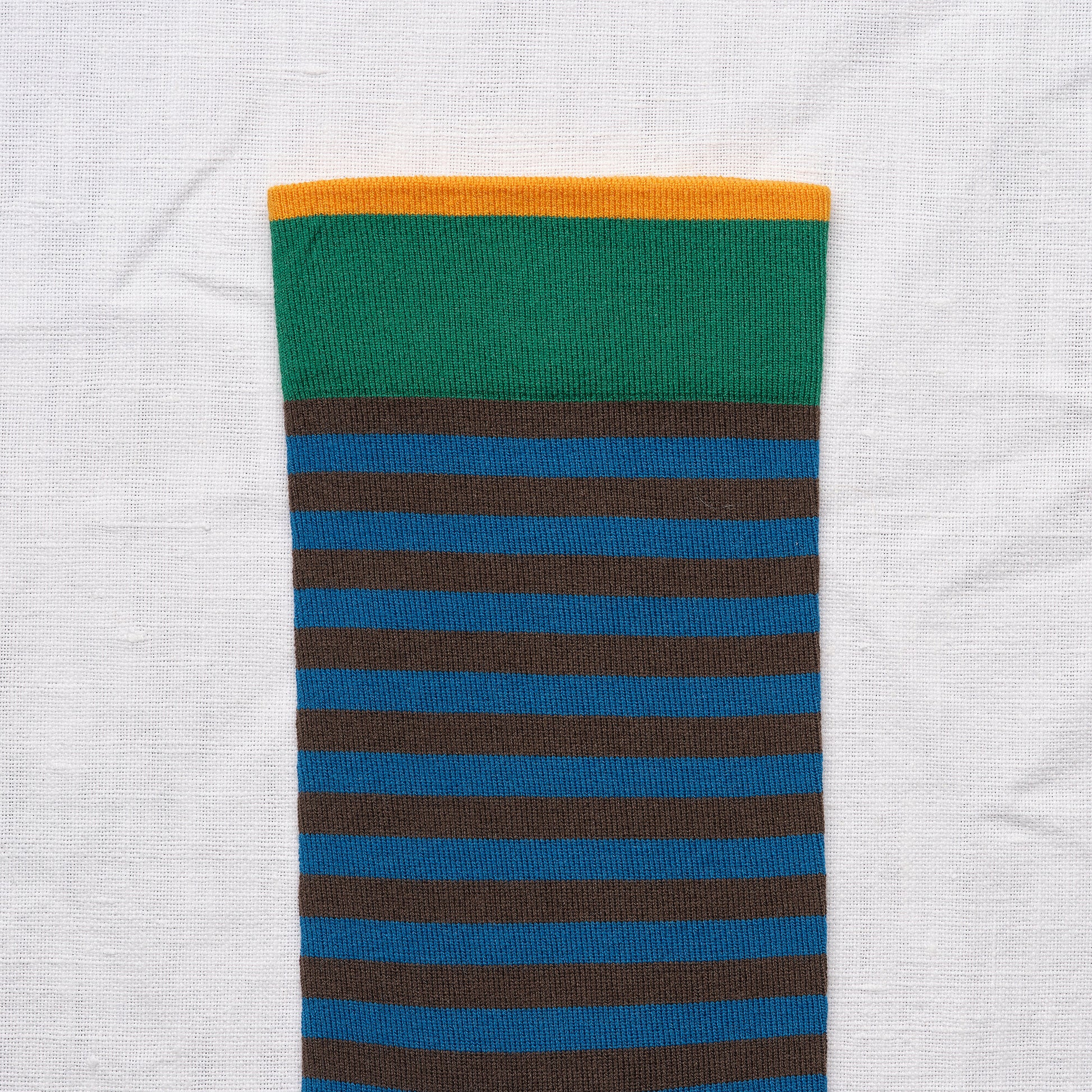 Chaussette Rayures Terre d'Ombre