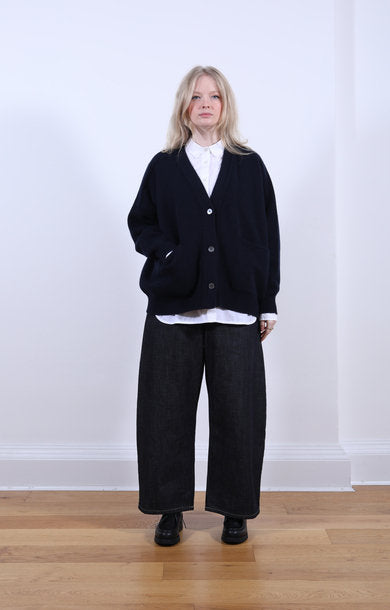 Meri Saddle Cardigan Marino