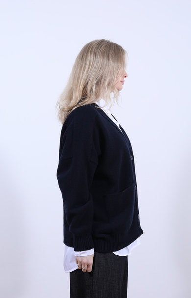 Meri Saddle Cardigan Marino
