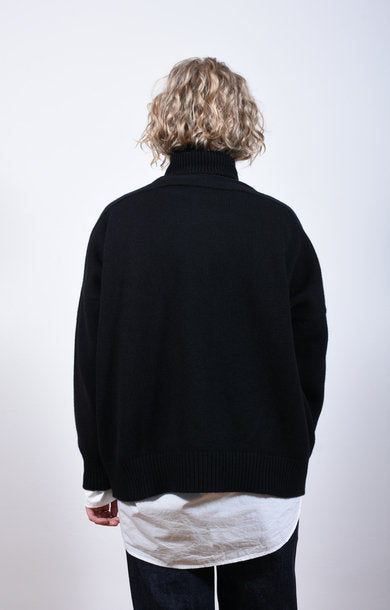 Meri Saddle Jumper Nero