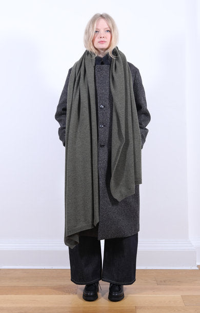 Selvedge Rib Scarf Borneo
