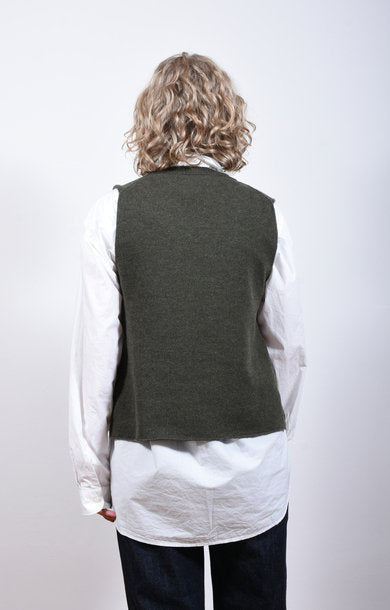 Tabard Vest w/ Pocket Loden
