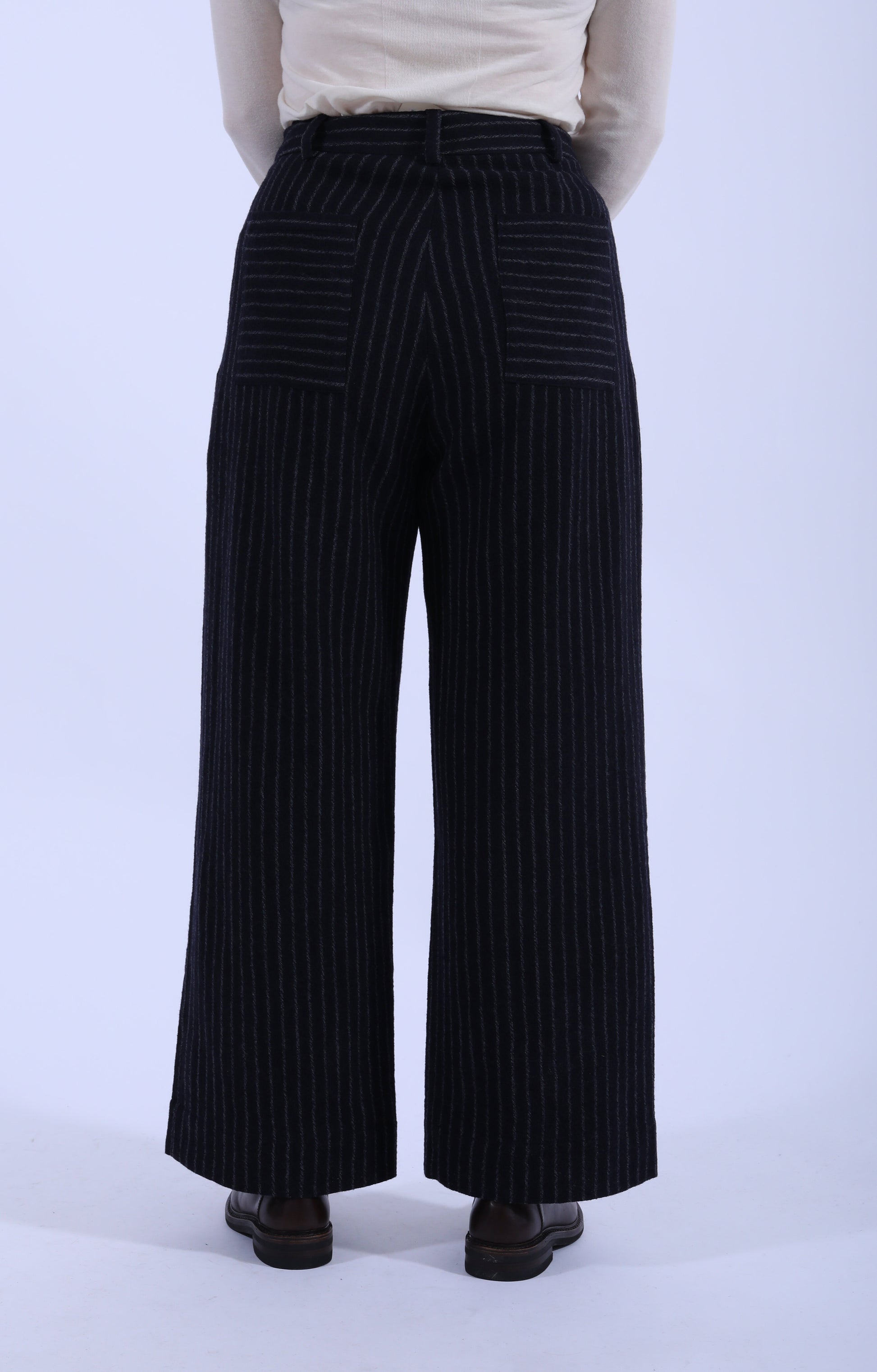 Mara Trouser Navy/Grey