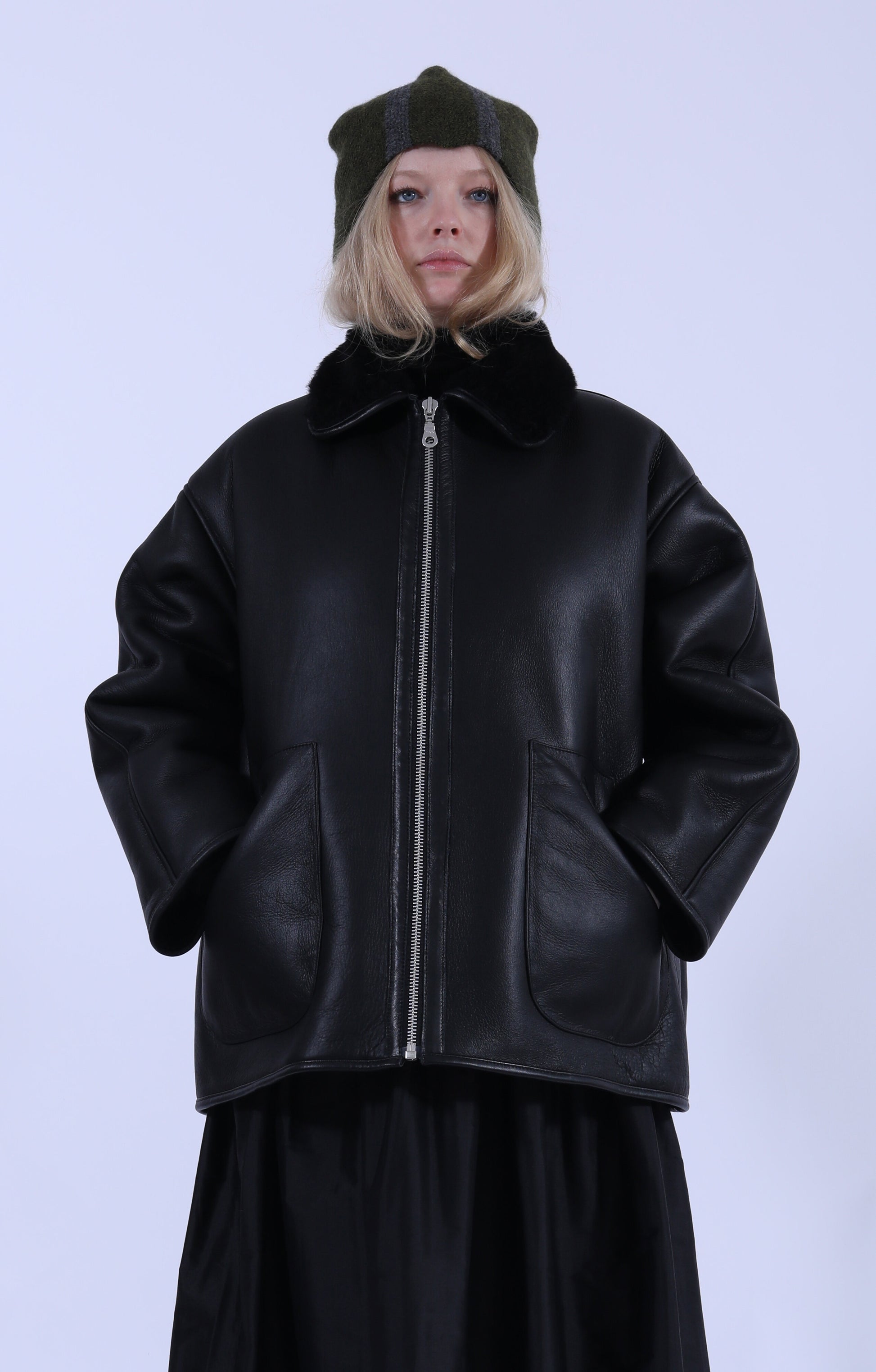 Ronny Jacket Hair Black