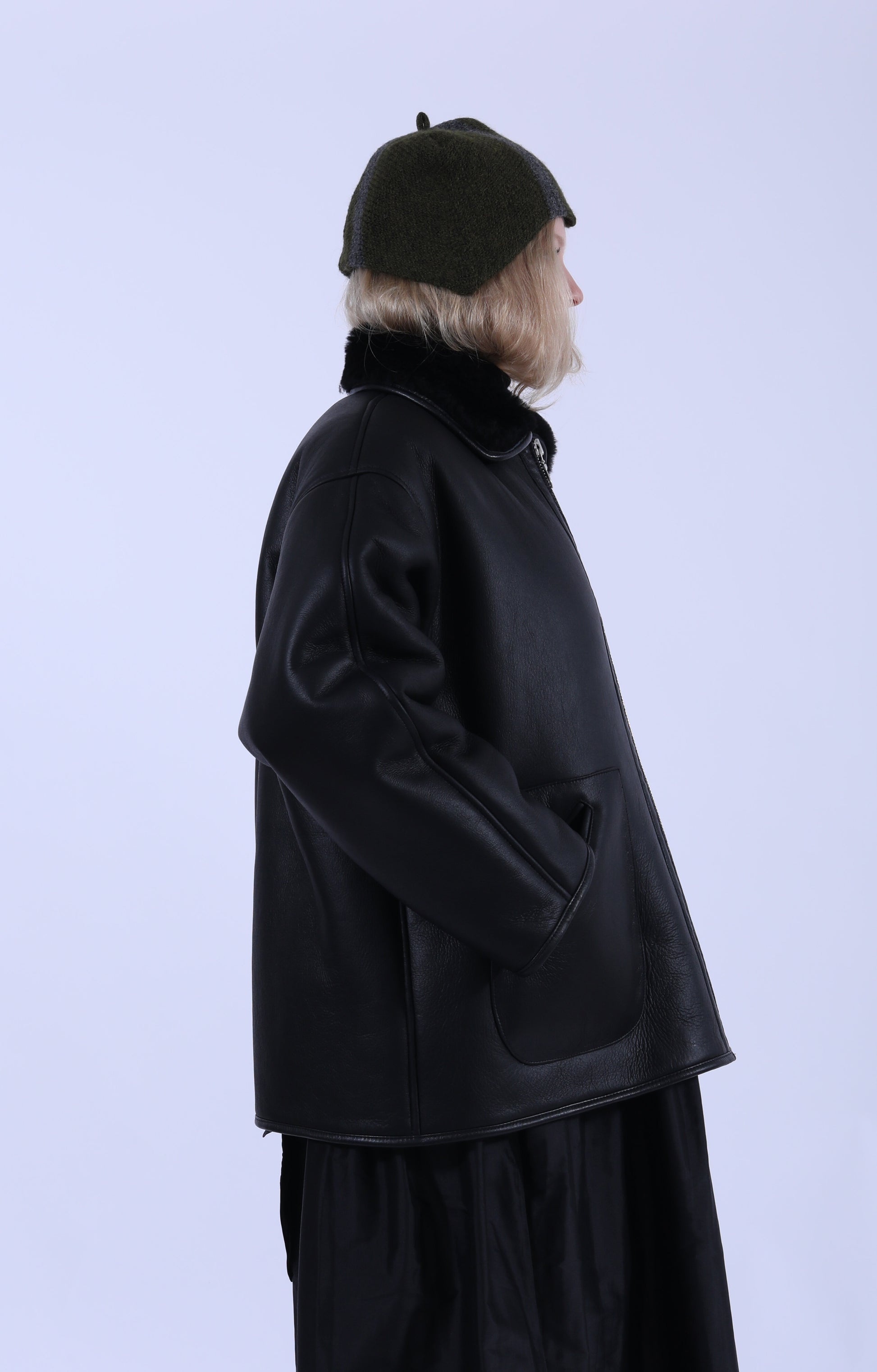 Ronny Jacket Hair Black