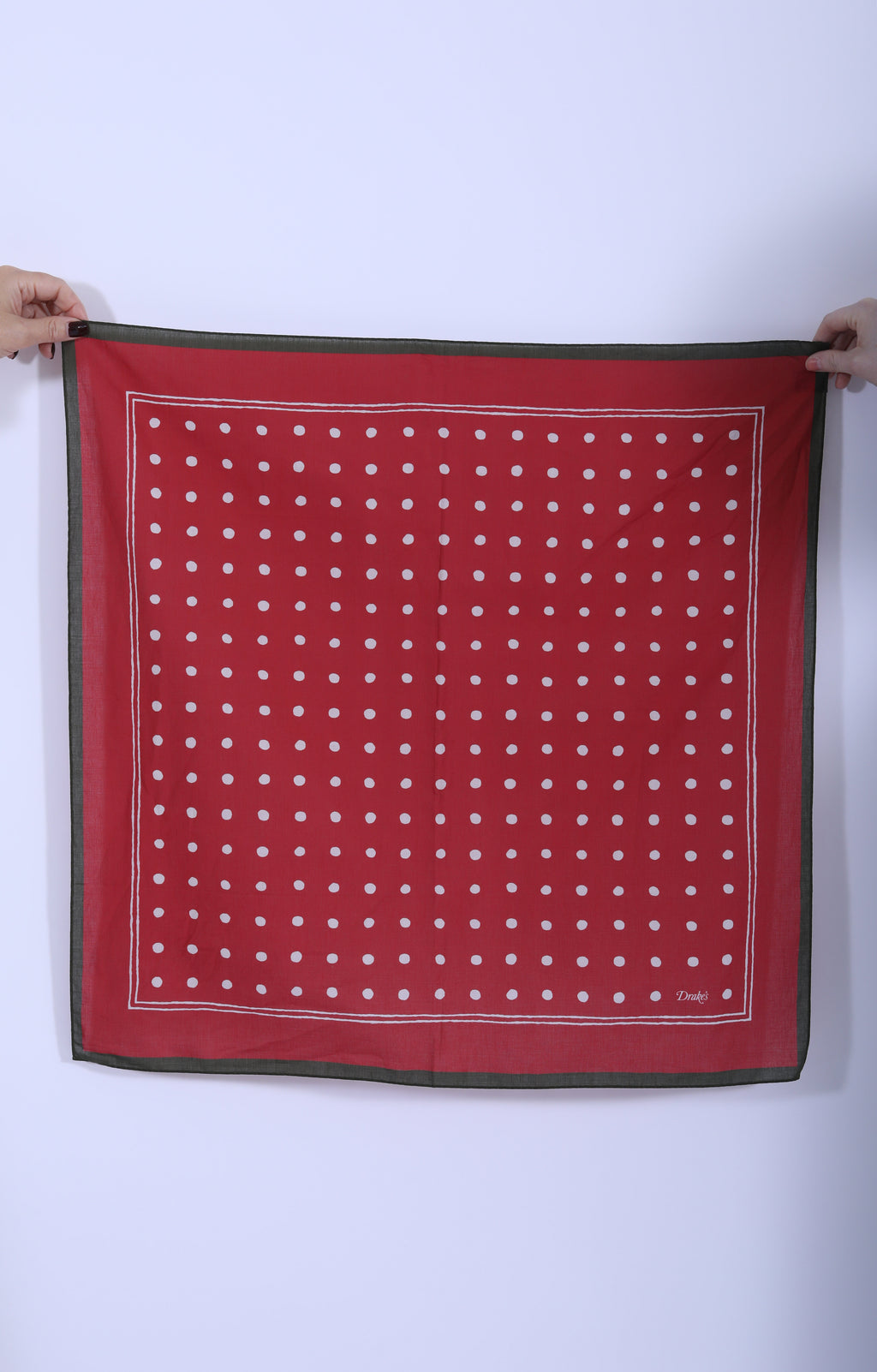 Polka Dot Bandana Red