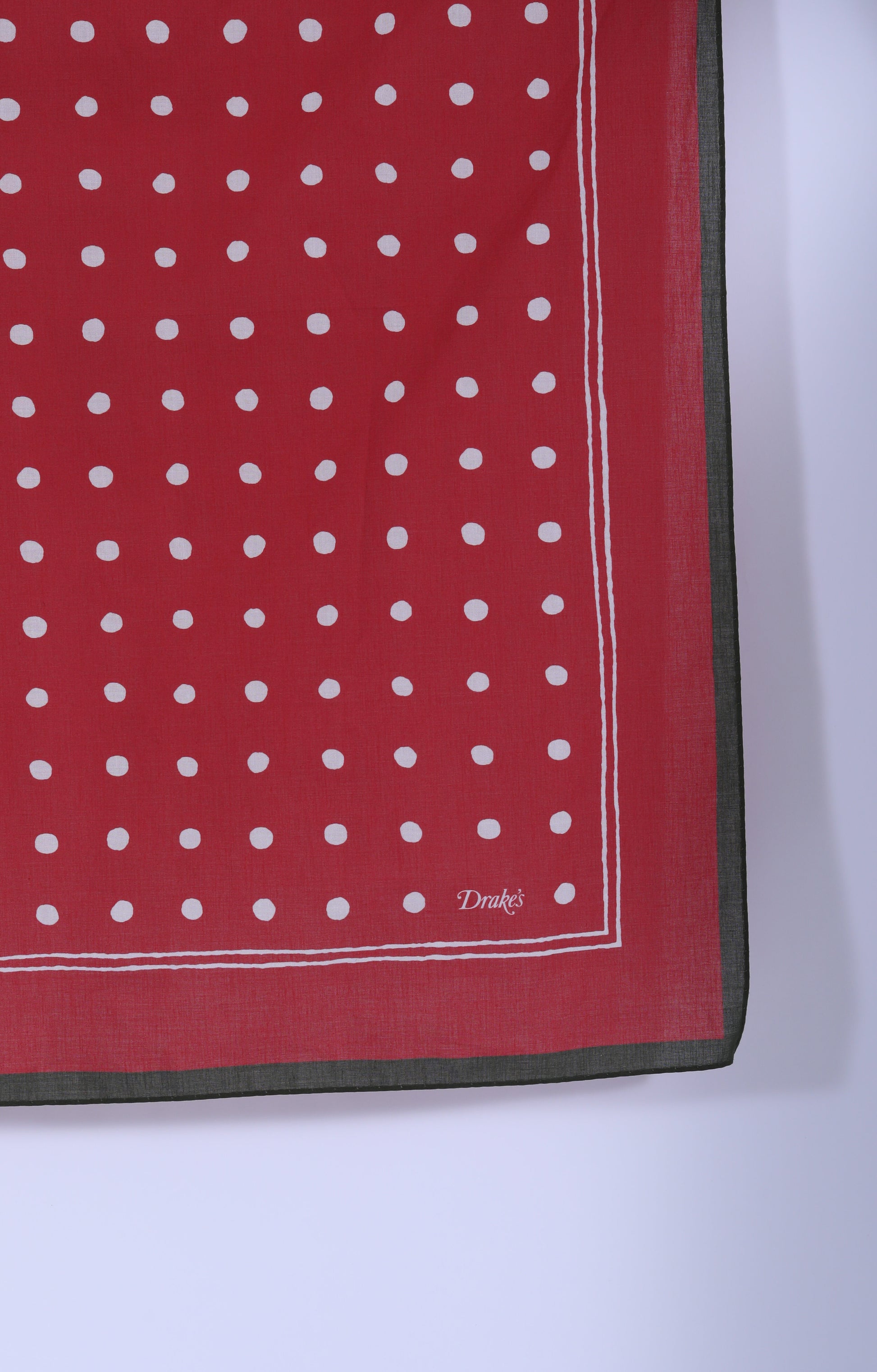 Polka Dot Bandana Red