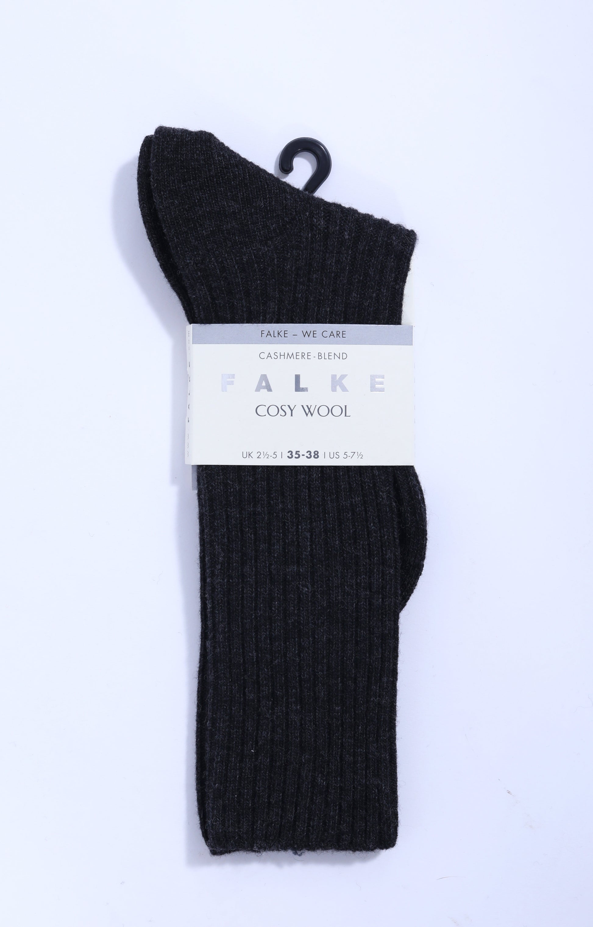 Cosy Wool Boot Socks Anthra Mel