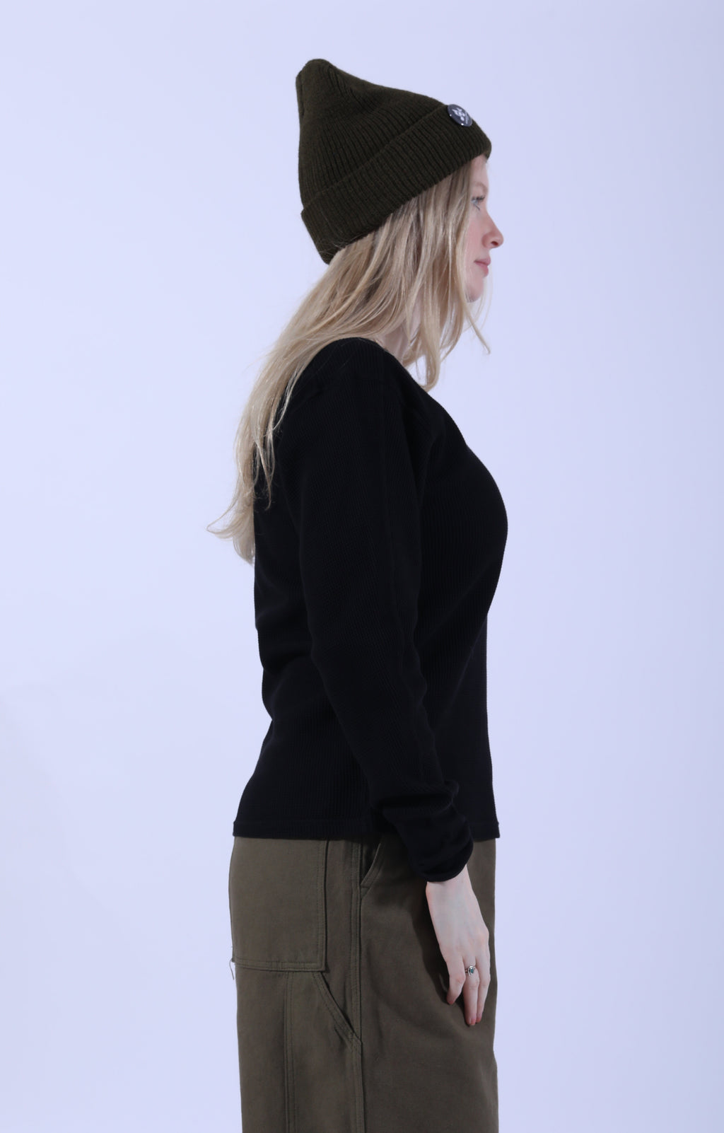 Thermo L/S Waffle Black