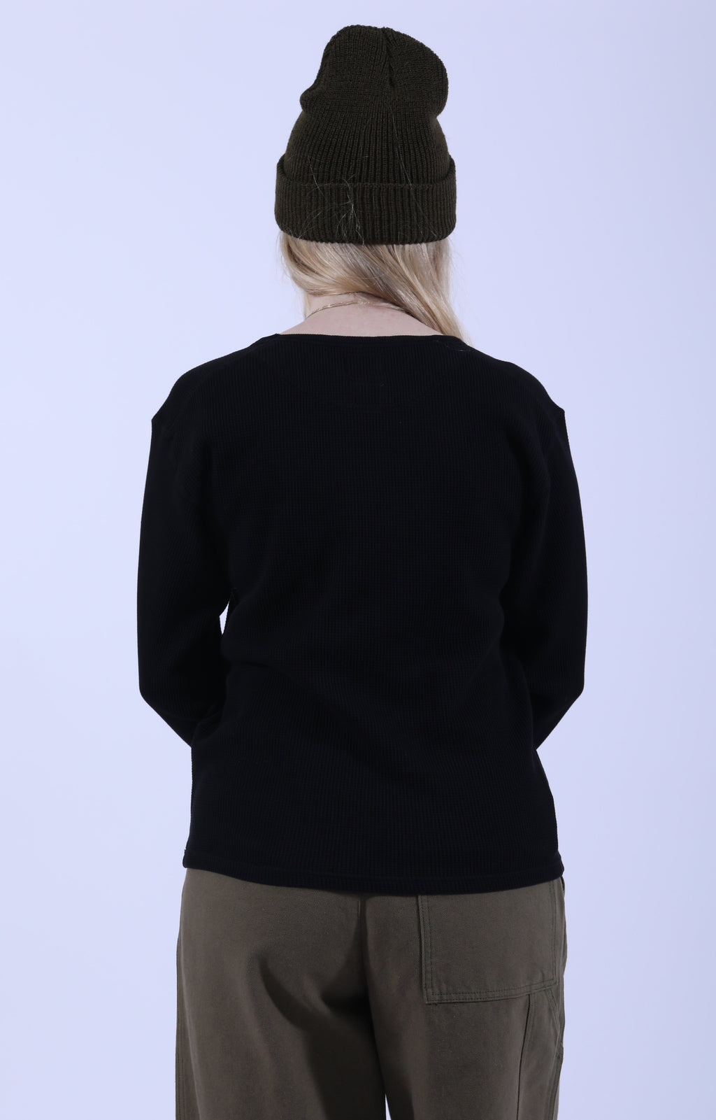 Thermo L/S Waffle Black