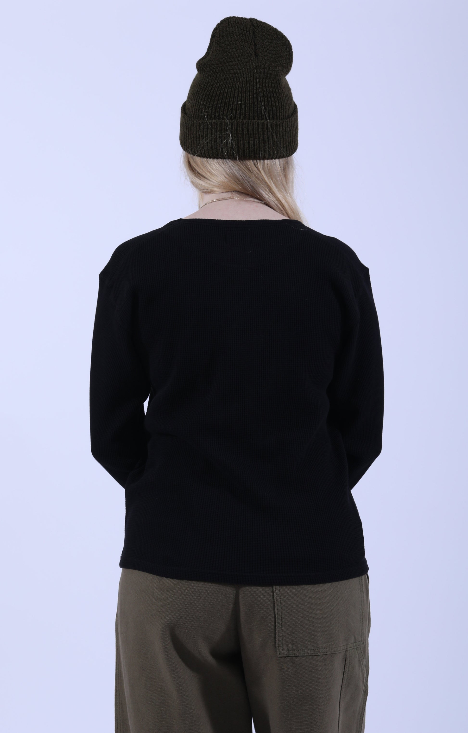 Thermo L/S Waffle Black