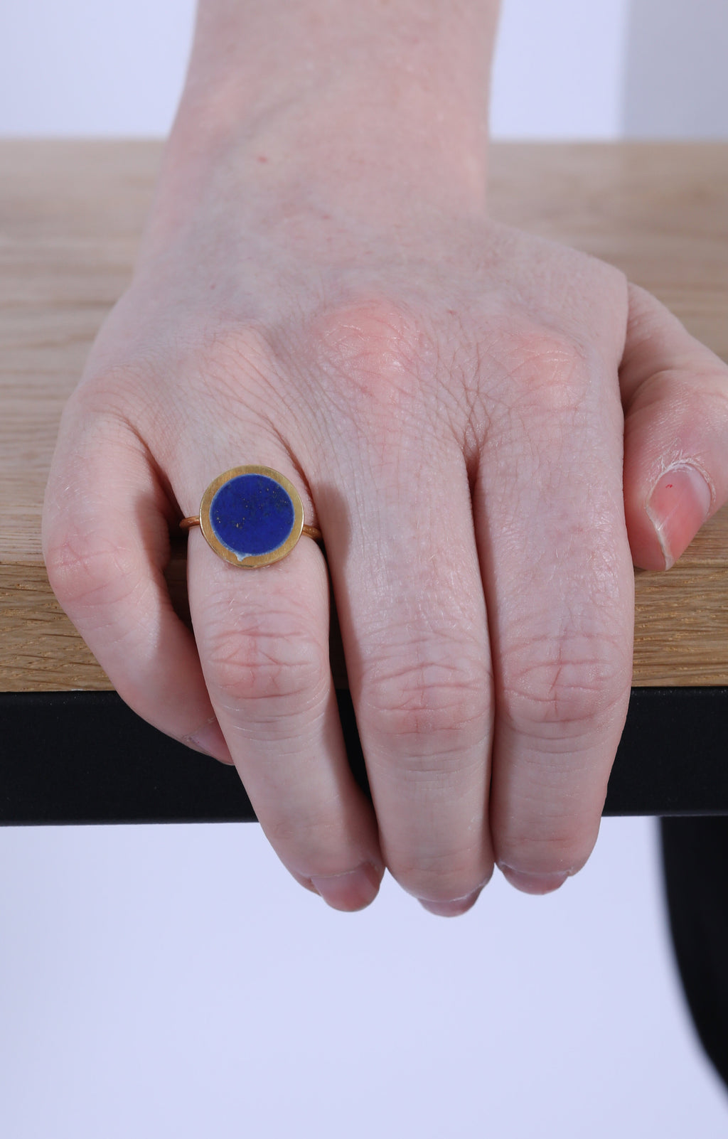 Inlay Ring Lapis