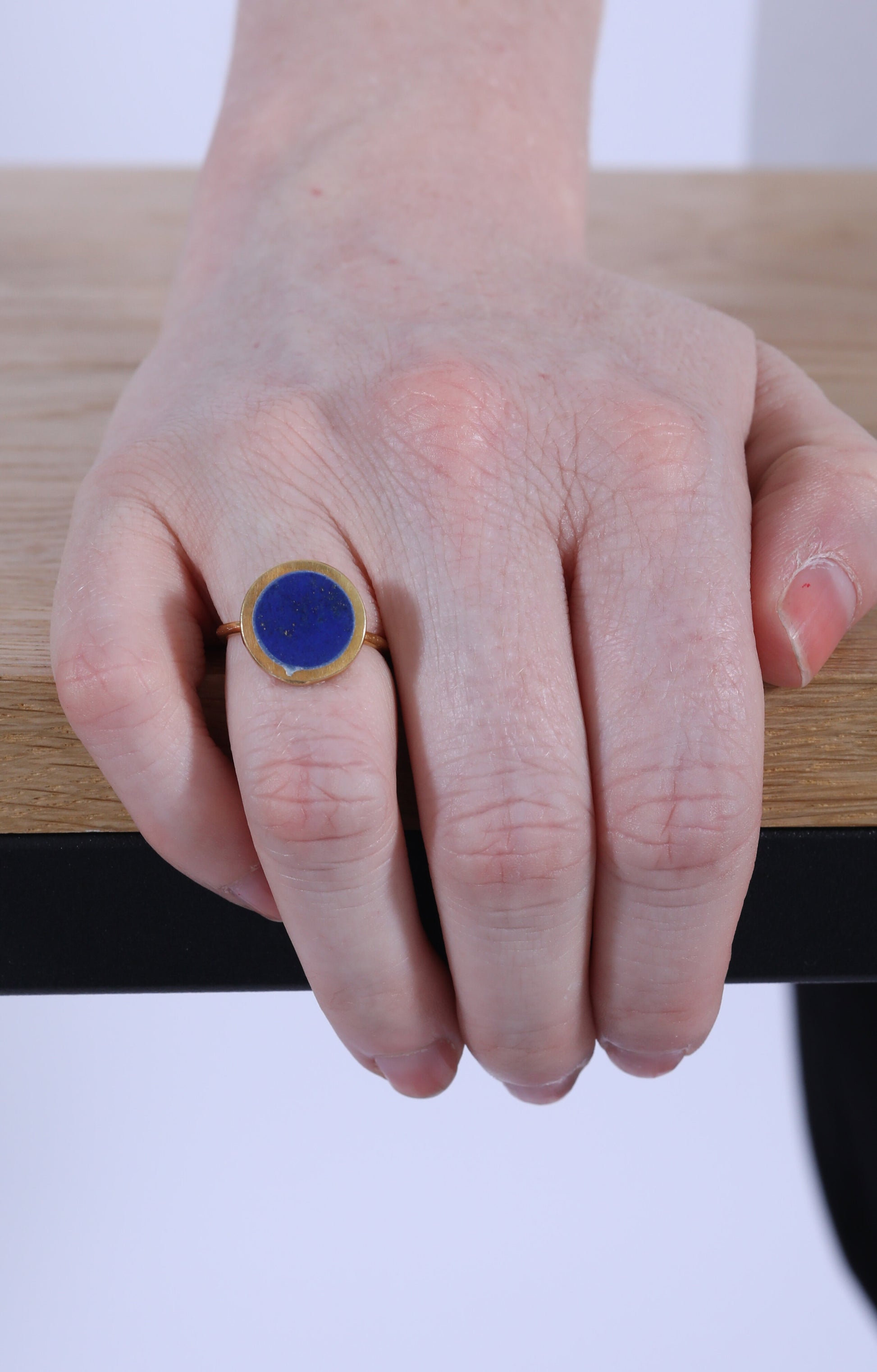 Inlay Ring Lapis