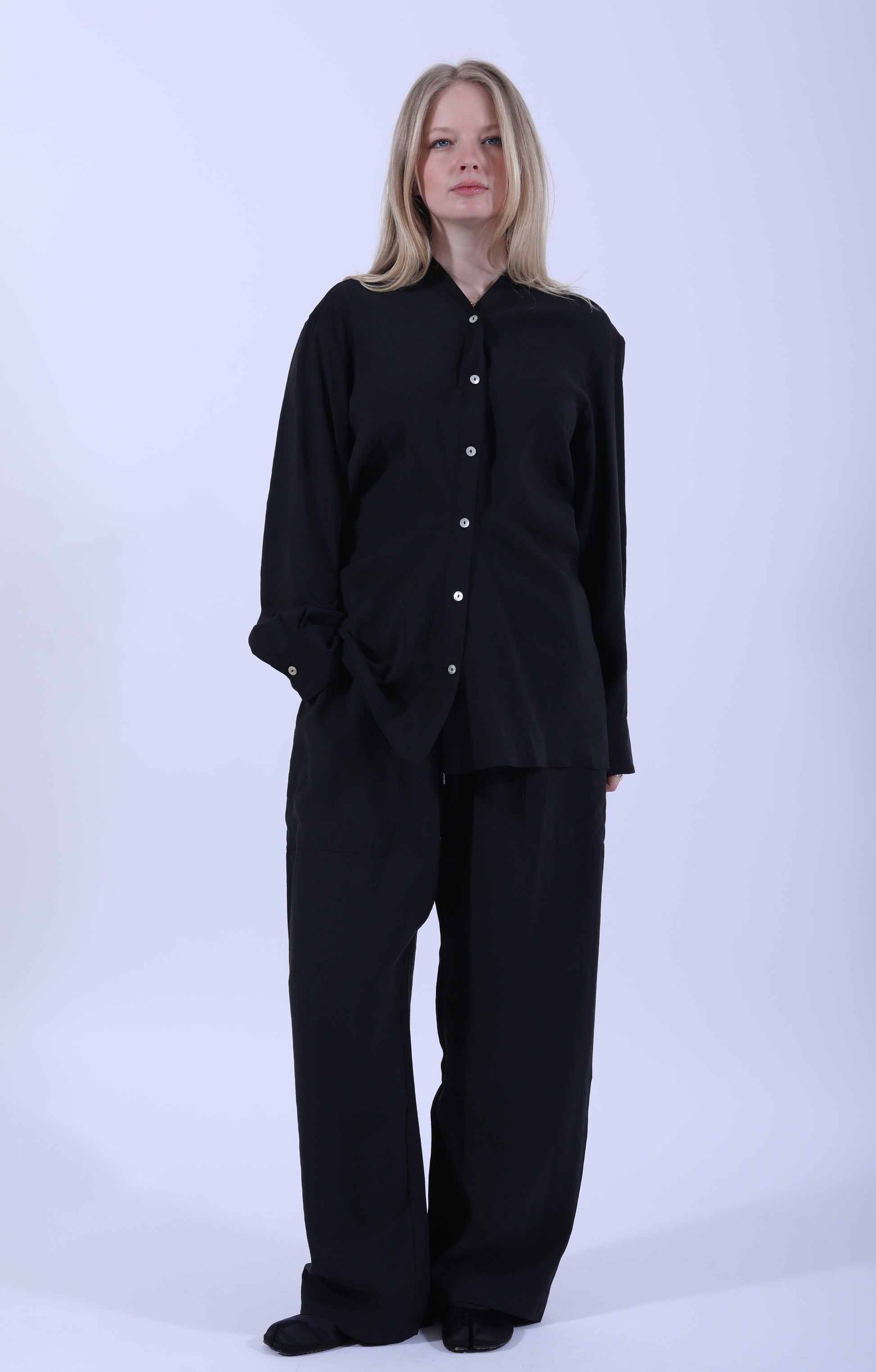 Acre V Neck SNW Darkest Navy