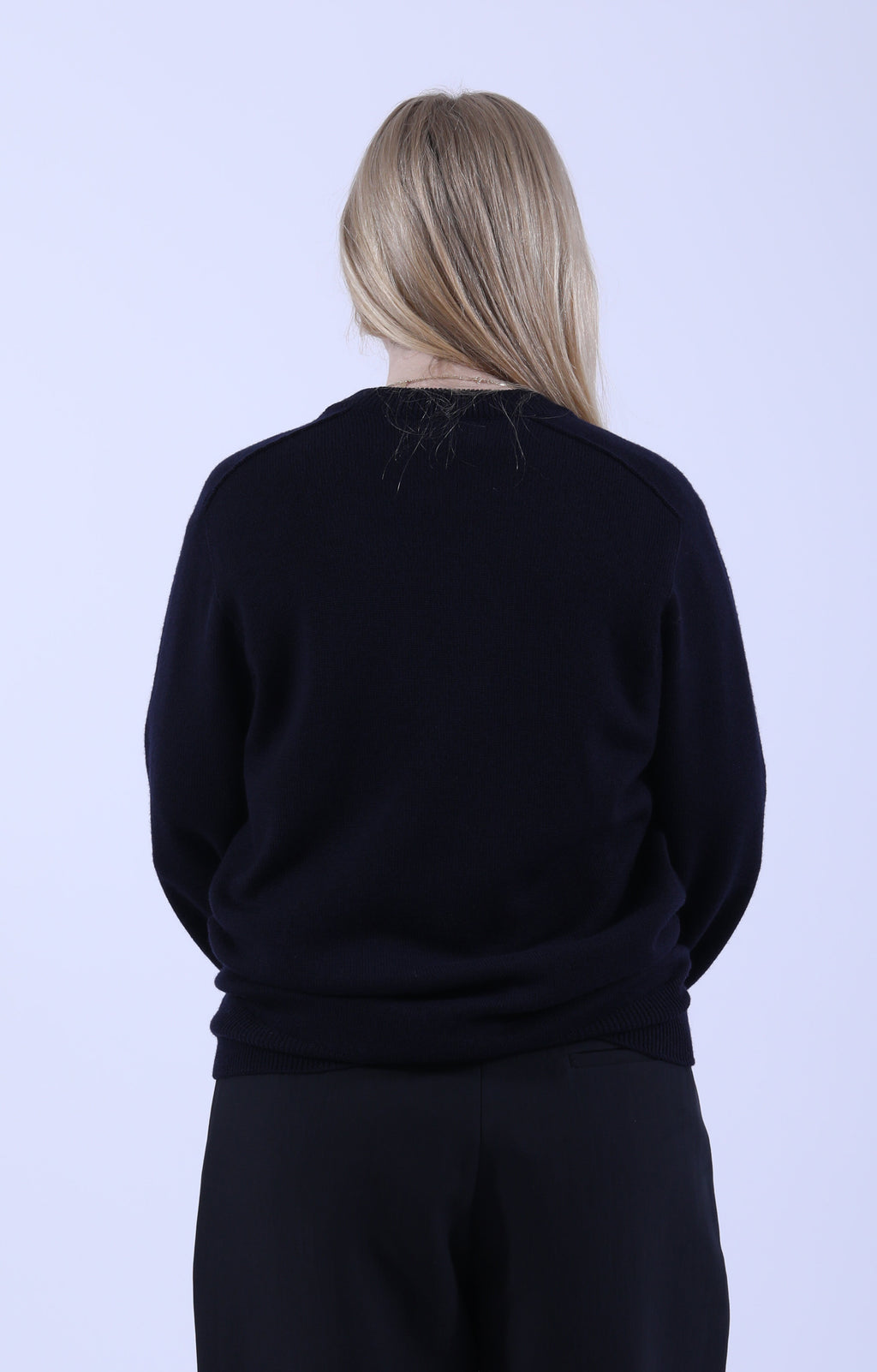 Jed Crew Neck Jumper Navy