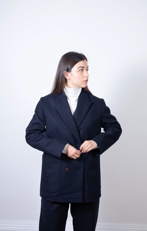 Blazer Wool Navy