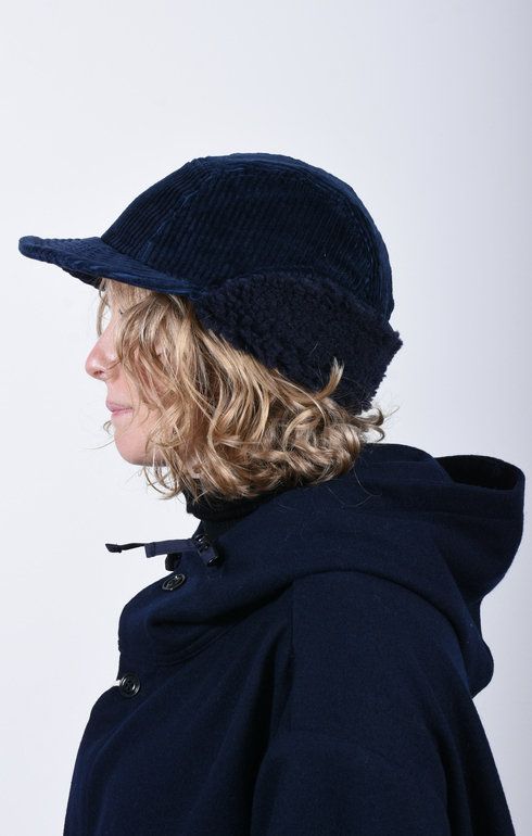 5W Corduroy Cap Navy