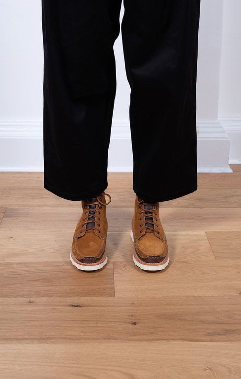 Maine Guide DB Boots w/Christy Natural - FO G Brown