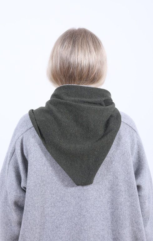 Cashmere Neckerchief Loden