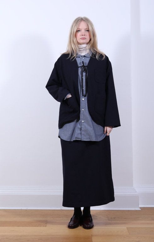 Sailor Skirt Wool D.Navy