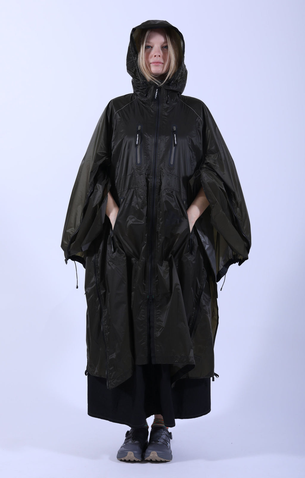 Fly Rain Long Coat Khaki