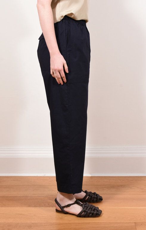 Trousers Gonghi Vion Navy