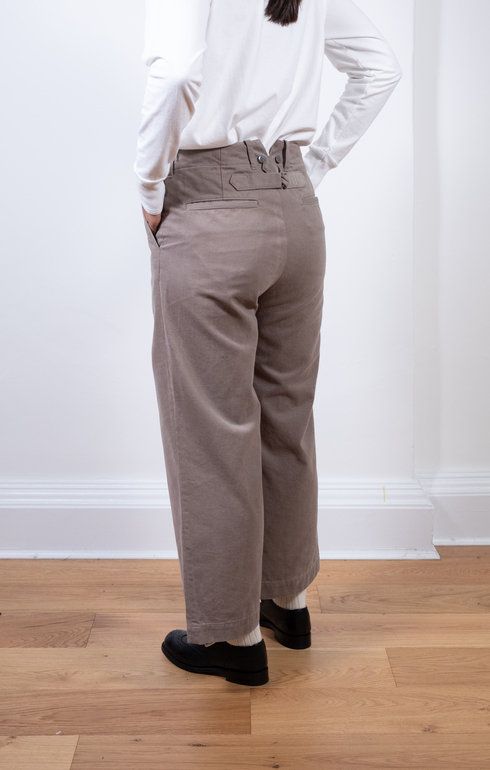 Waist Overalls Sand Grey