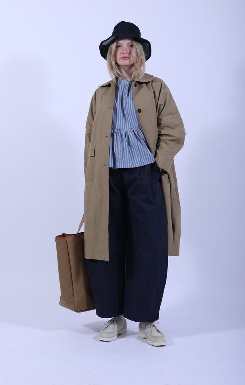 Delilah Top Blue/White Navy