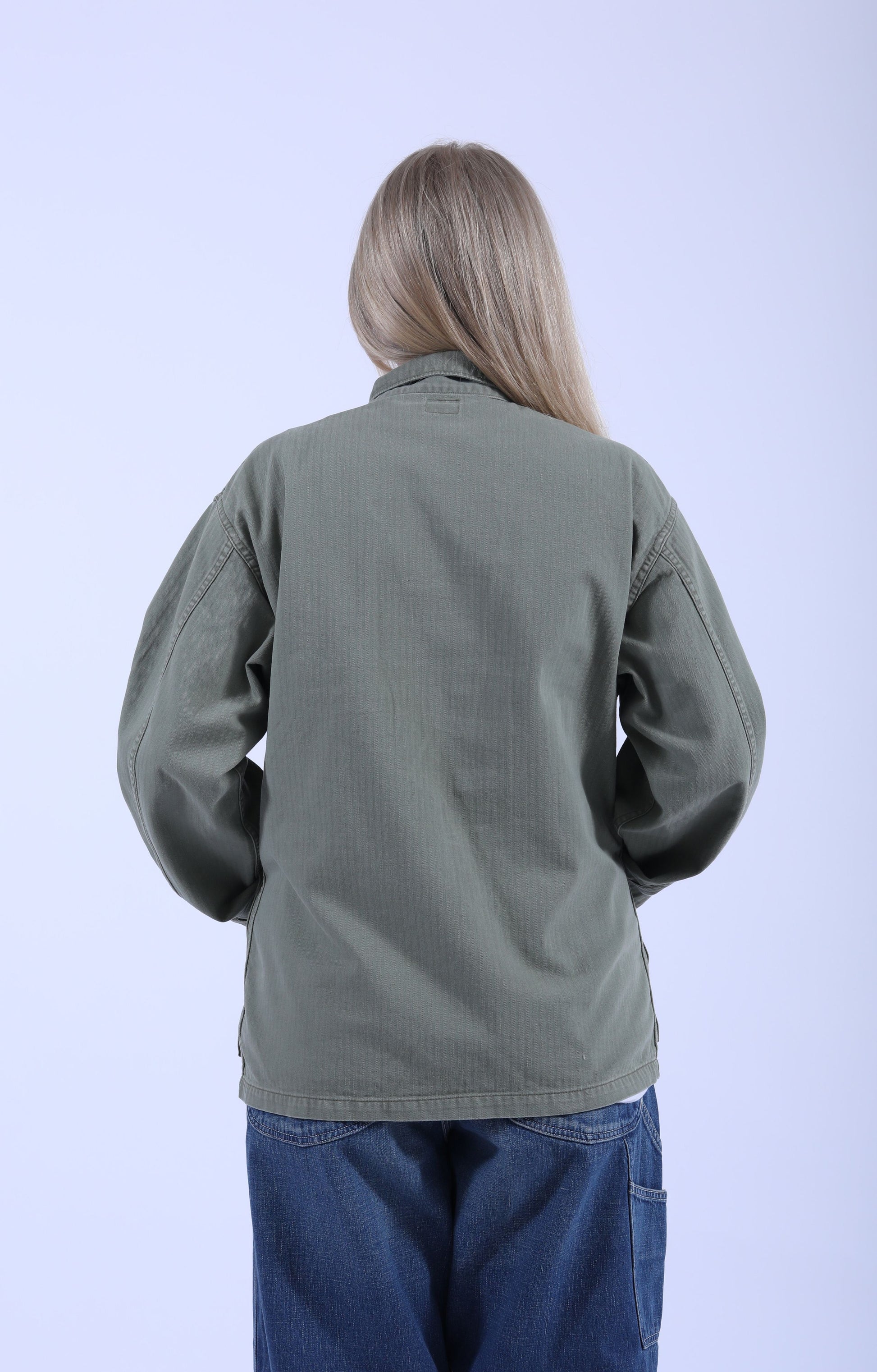 4 Pockets US Army Shirt Jacket Green