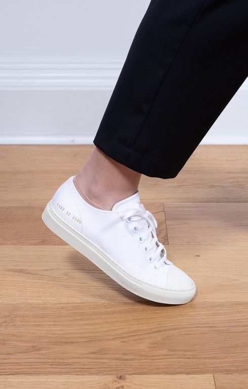 Tournament Low In Canvas 4147 White