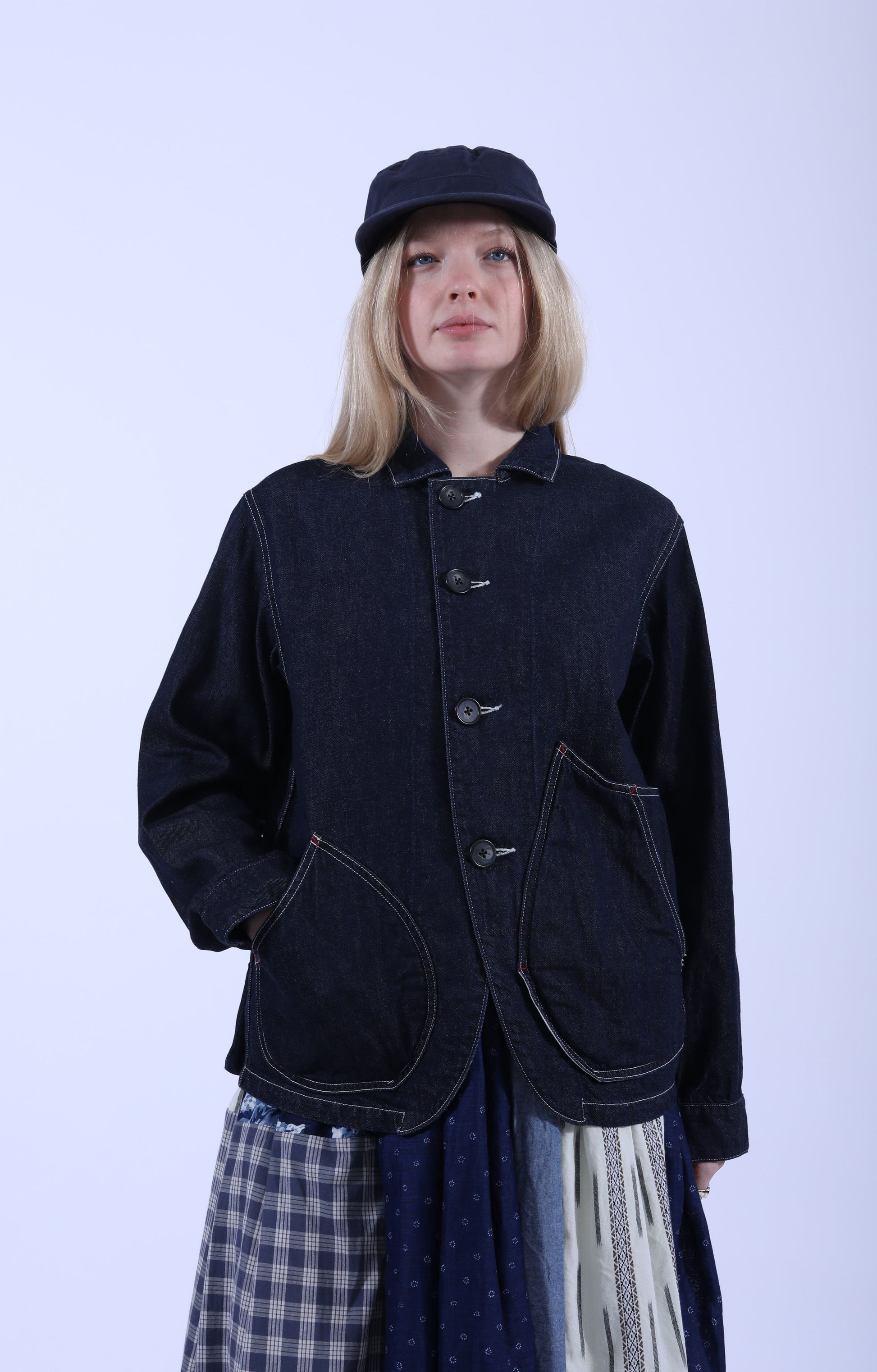 8oz Denim RINGOMAN Coverall Indigo