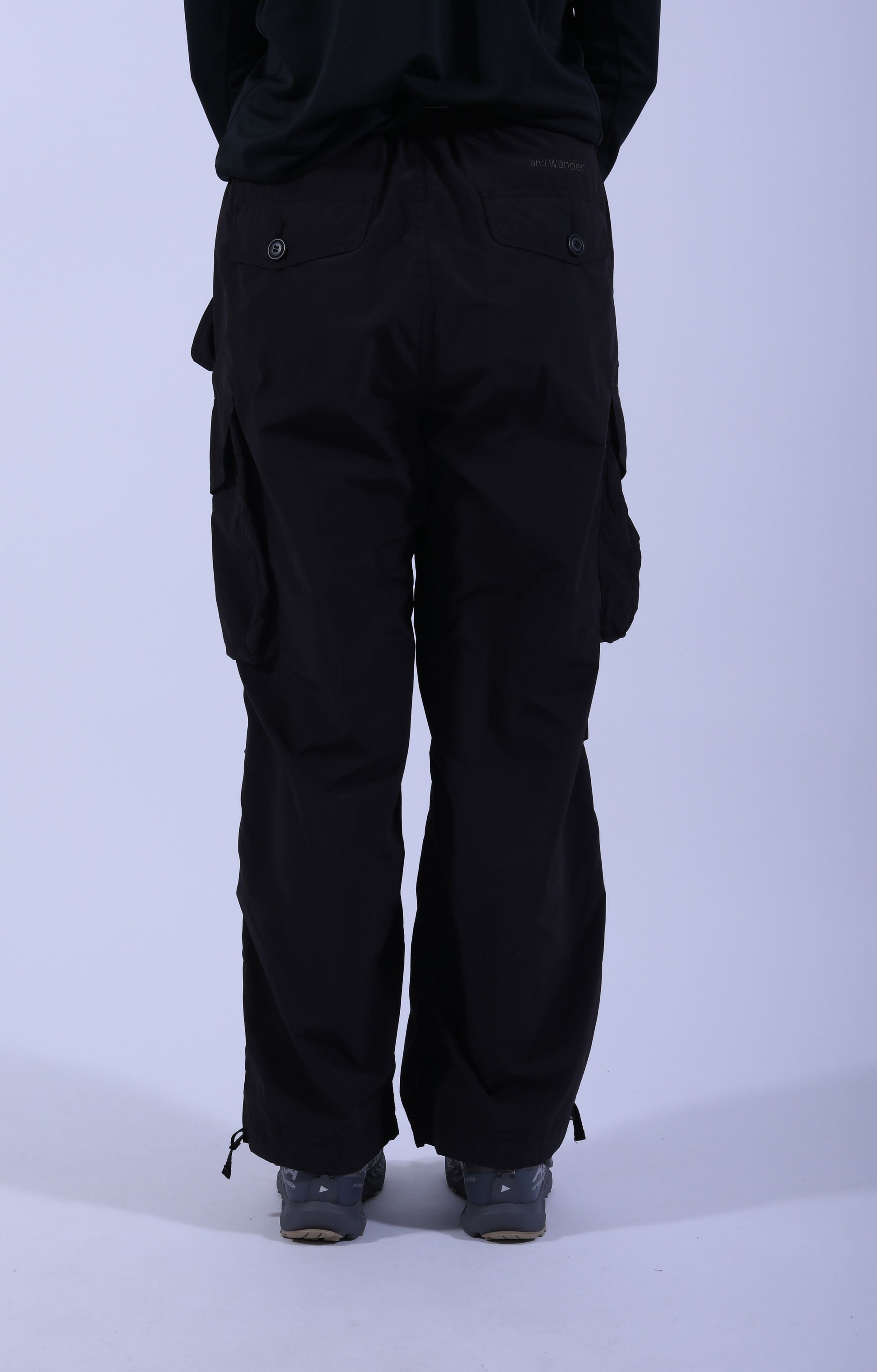 Oversized Cargo Pants Black