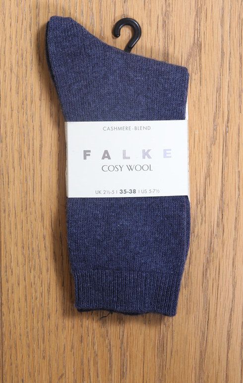 Cosy Wool Sock Blue