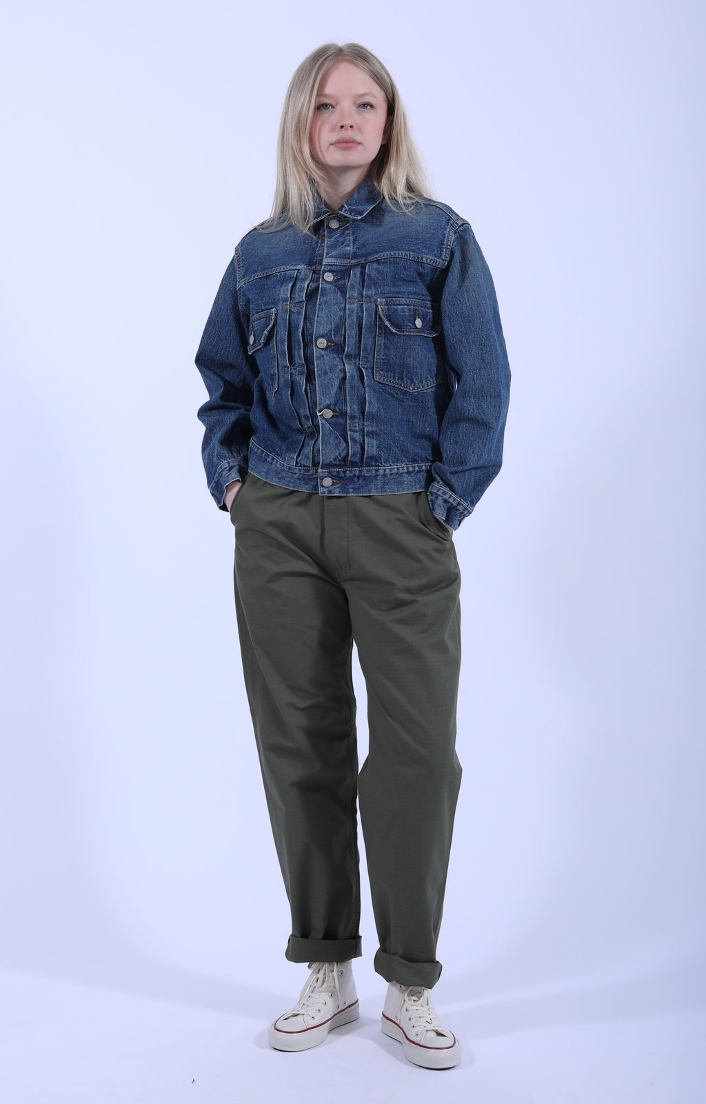 Type 2 1950's Denim Jacket 2 Year wash