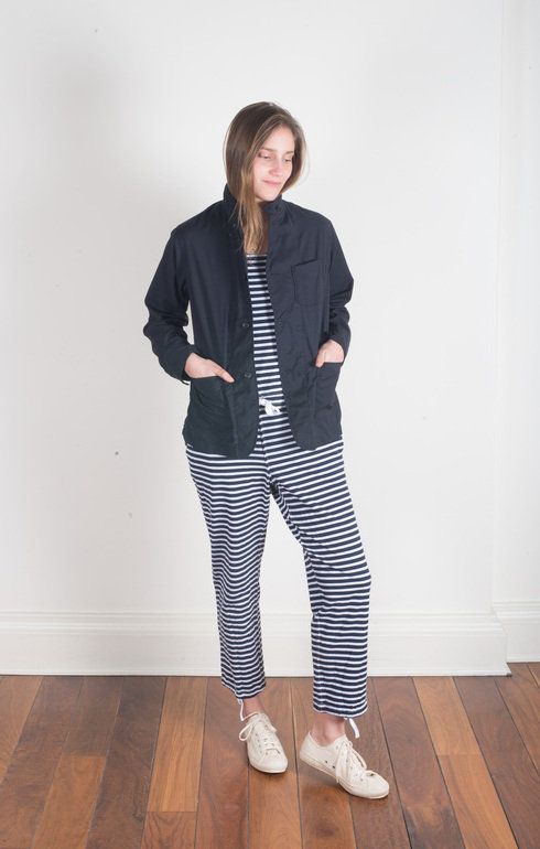Onesie Navy/White