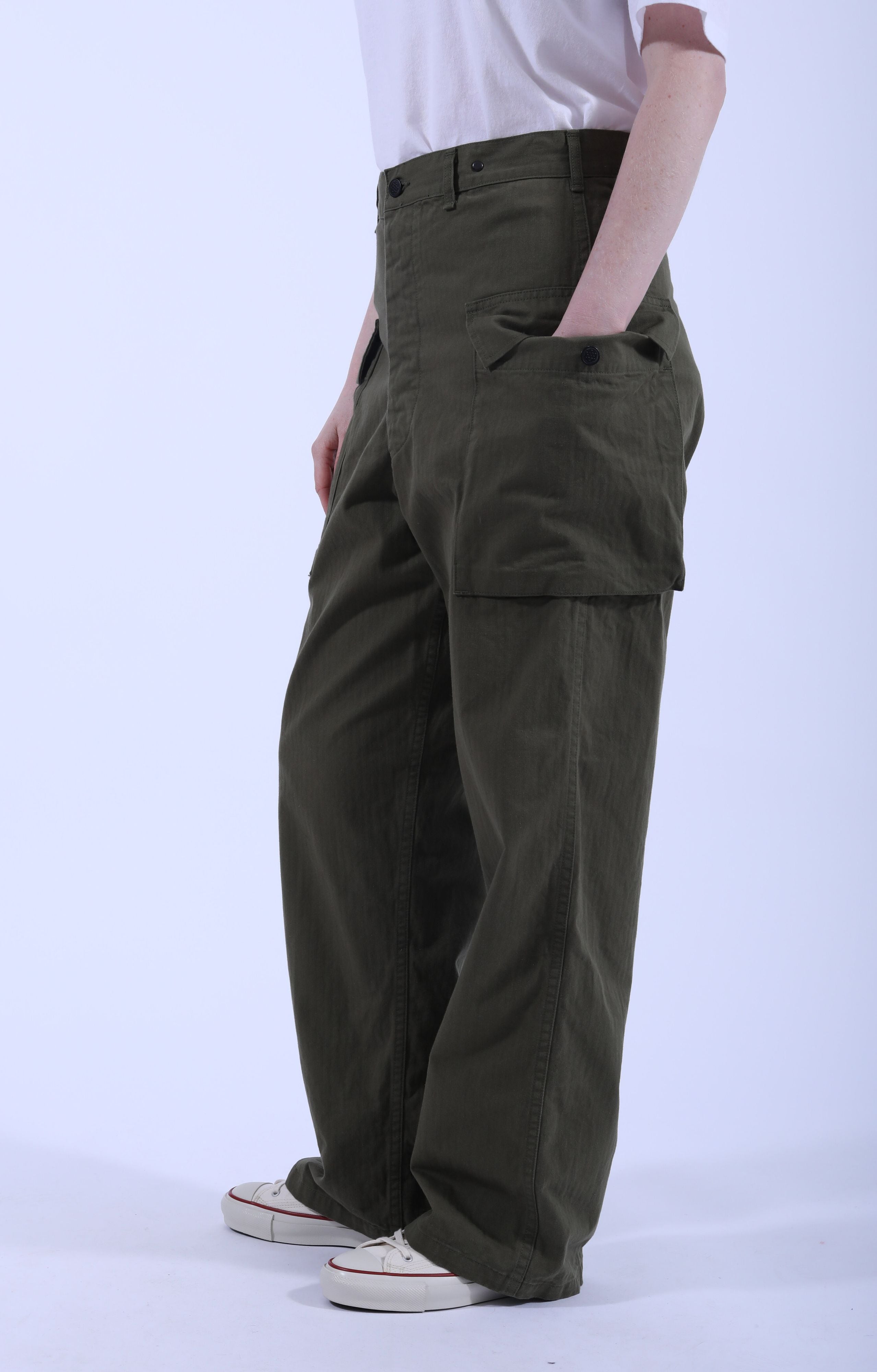 orslow US ARMY 2 POCKET CARGO PANTS M OrSlow US Army 2 Pocket Cargo Pants Army Green