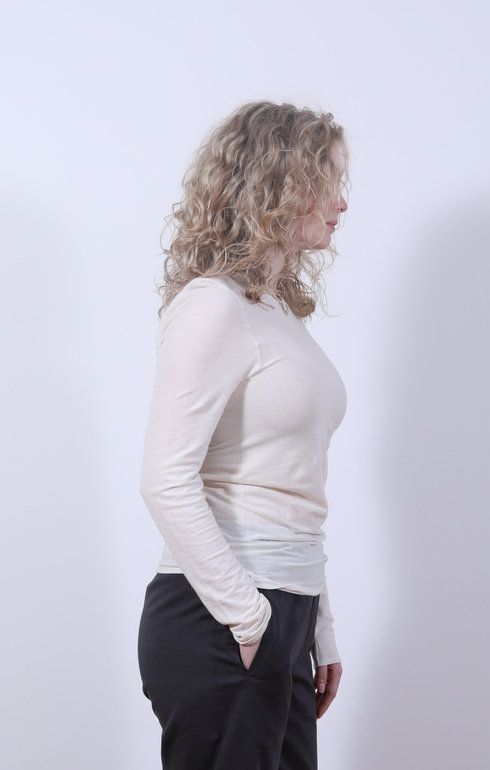 Gentle Long Sleeve Ecru