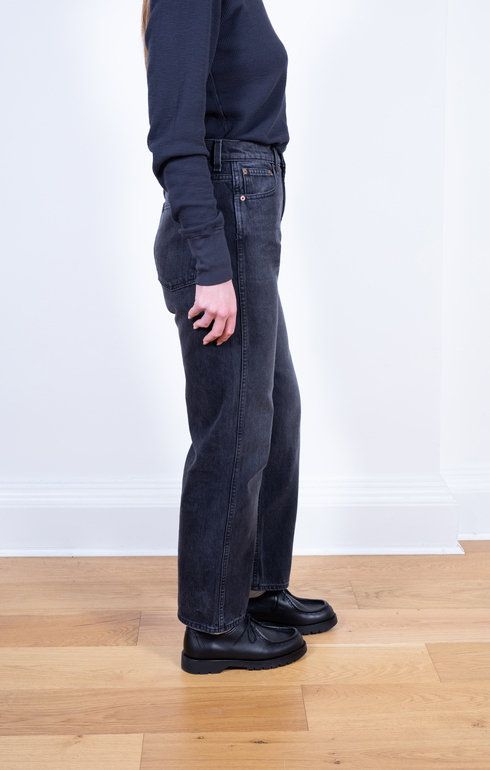 Plein High Straight Stil Black