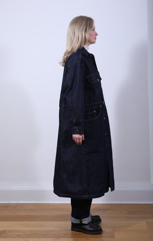 Denim Coat One Wash
