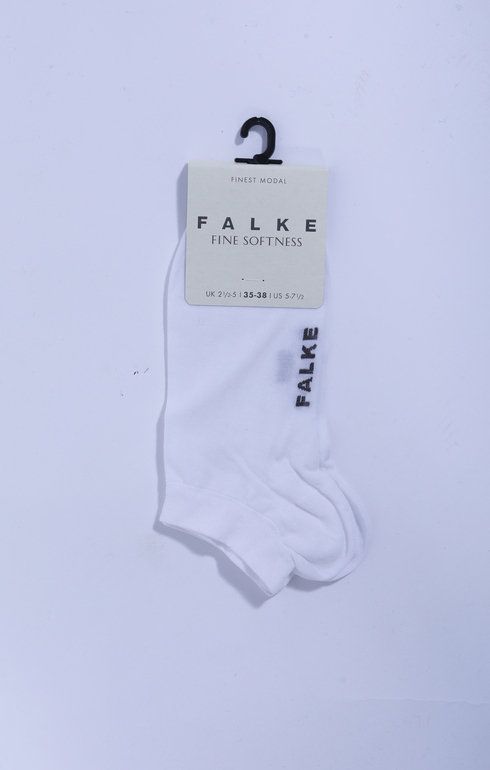 Fine Soft Sock White